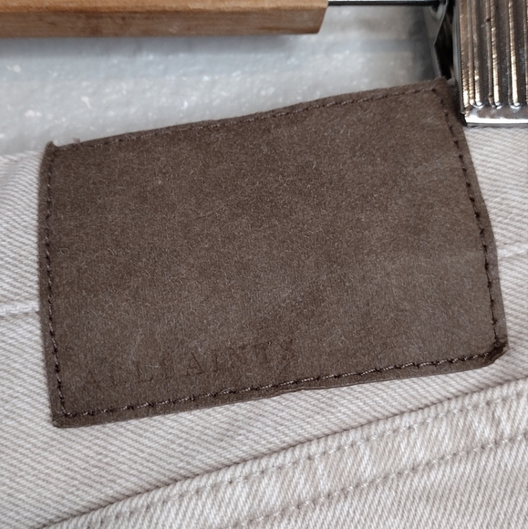 All Saints Rex Men's Denim High Rise Fly Button Dress Jeans Size W32 L32 - Picture 13 of 16